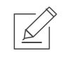 글씨를 쓰는 아이콘